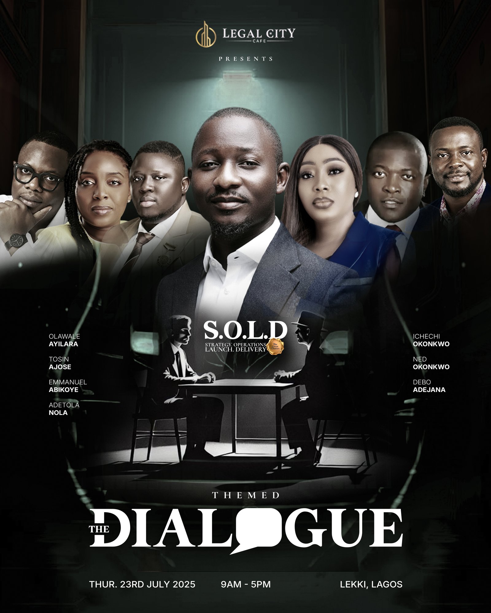 S.O.L.D II · The Dialogue flyer